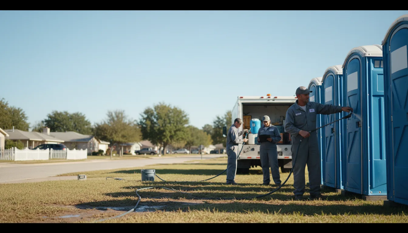 Long-Term Portable Toilet Rental in Stone Park, IL near me